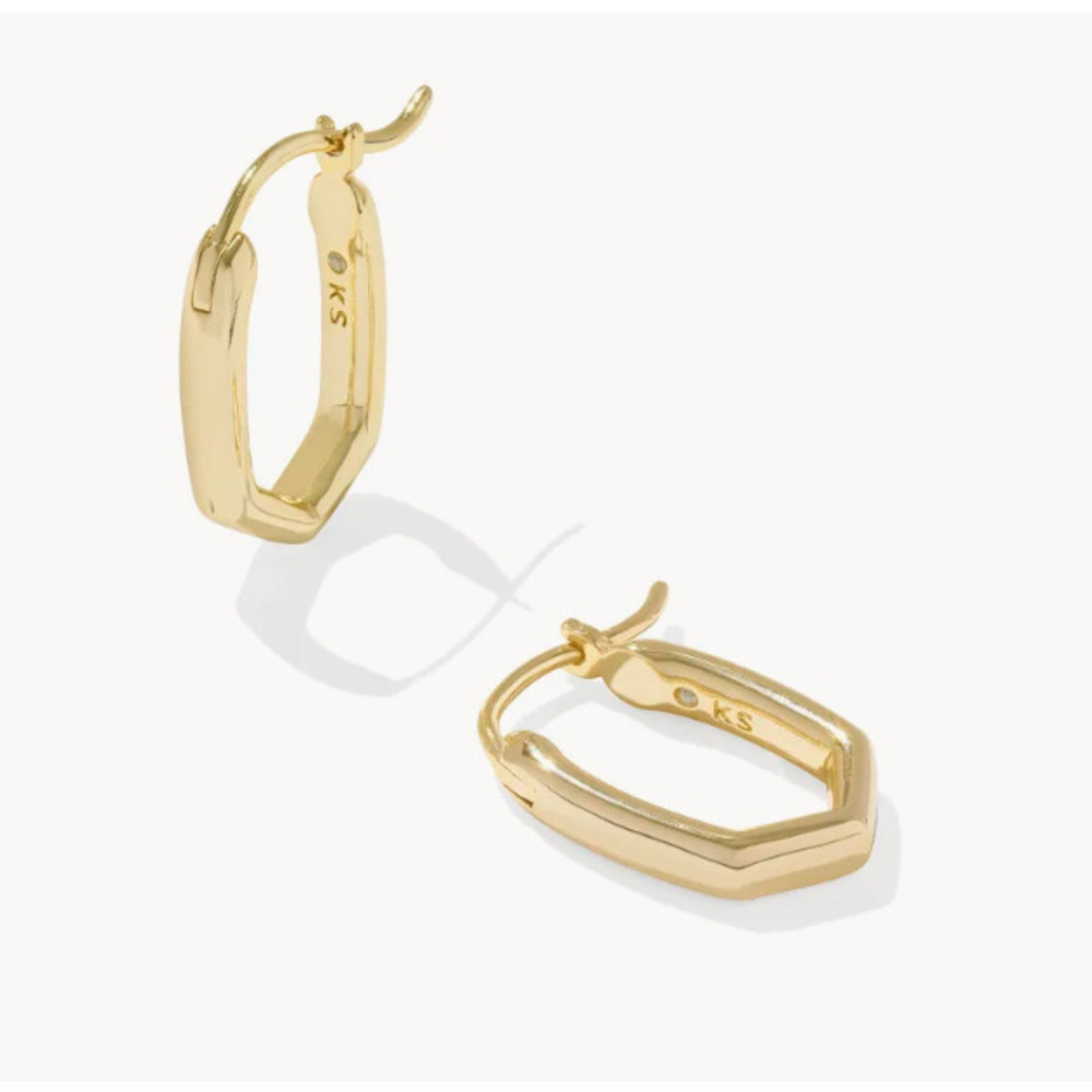 Kendra Scott gold earrings